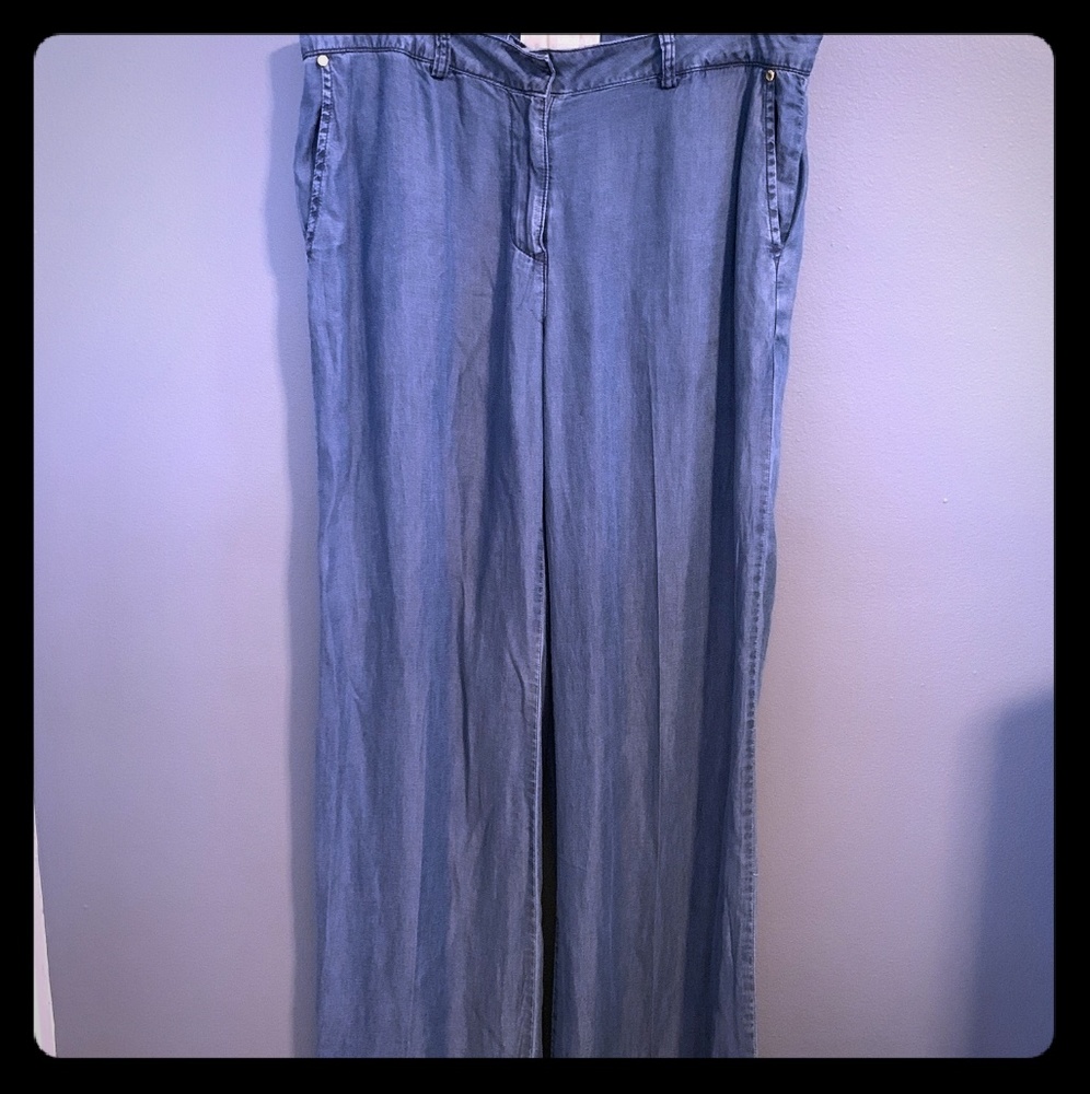 MICHAEL Michael Kors Wide Leg Trouser